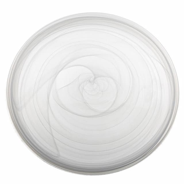 Тарелка ARDACAM Solar ARD 1836.2 d 28 см h 2 см (стекло, цвет / декор белый)