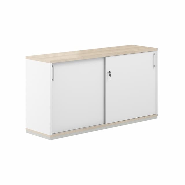 Шкаф-купе 2-уровневый Norden Allegro AG.243.WH.AR.WH (низкий)