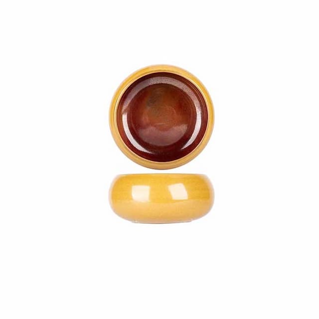 Салатник с закругленным бортом d 14,5 см h 8 см CosyTrendy Elements Mustard 5698018