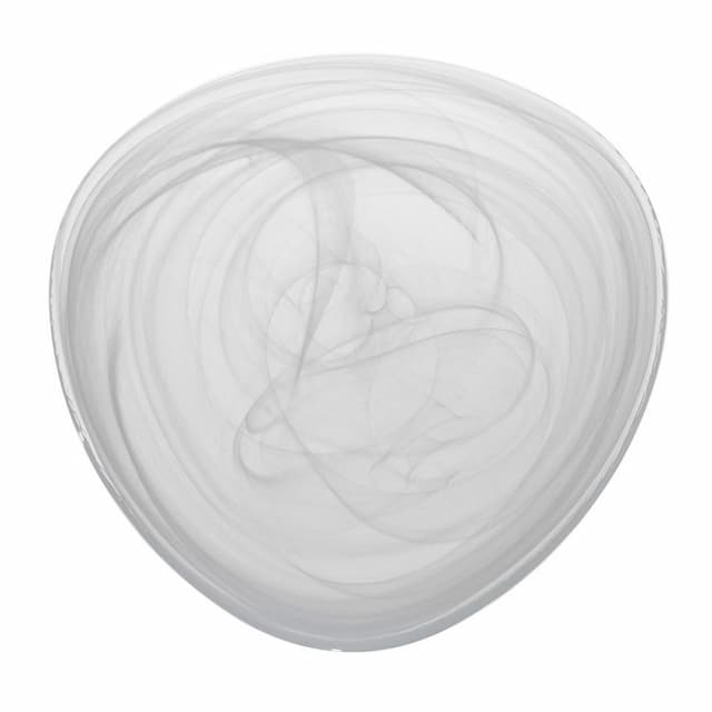 Тарелка ARDACAM Tria ARD 10858.2 21x21 см h 2,5 см (стекло, цвет / декор белый)