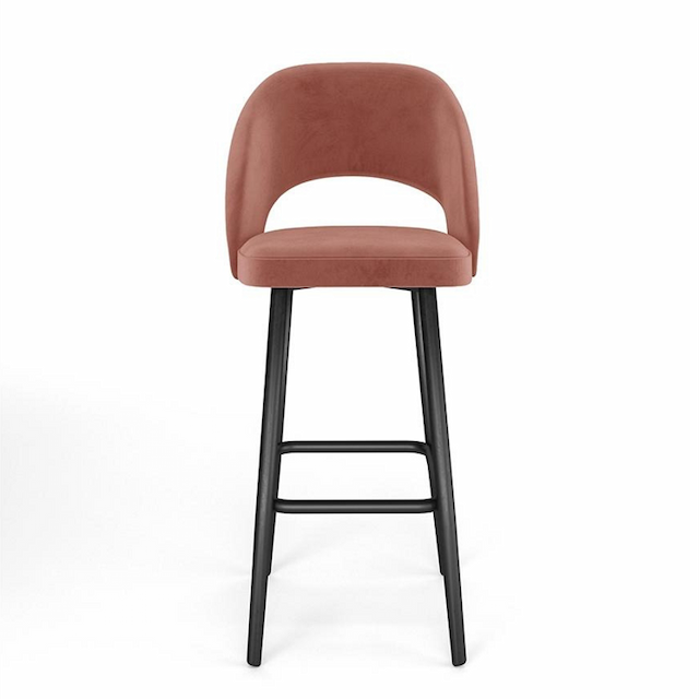 Стул Мастерфабрик Дада без подлокотников барный Clarins 312 ткань букле