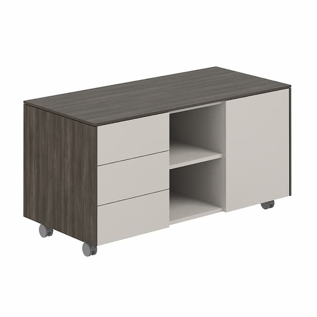 Тумба мобильная 3-х секционная Norden Атлас NZ-0213.BT.GS