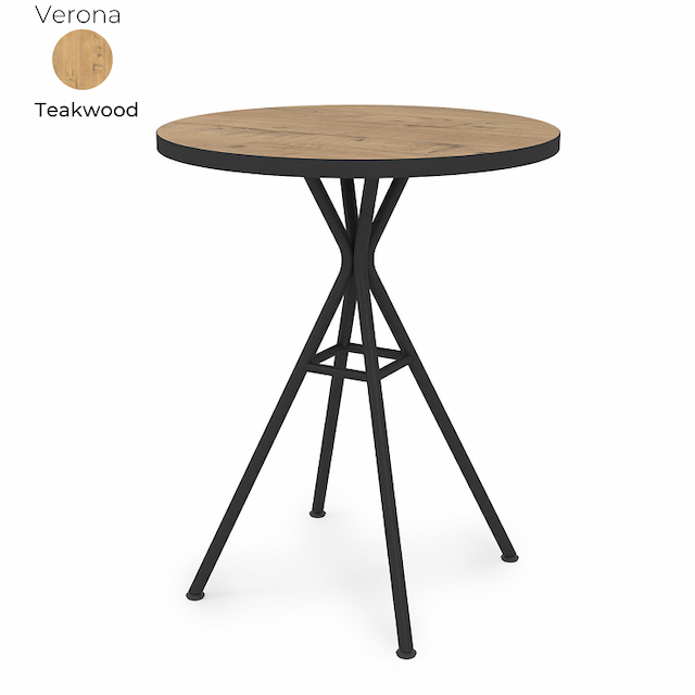 Стол обеденный круглый Алсав 21Verona.006.R Teakwood