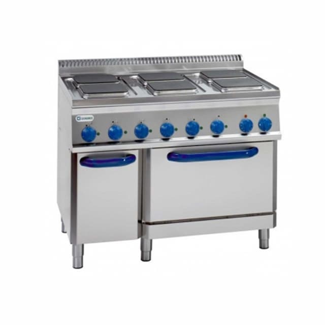 Плита 6 конфорочная 700 серии TECNOINOX PFS105V7 616077