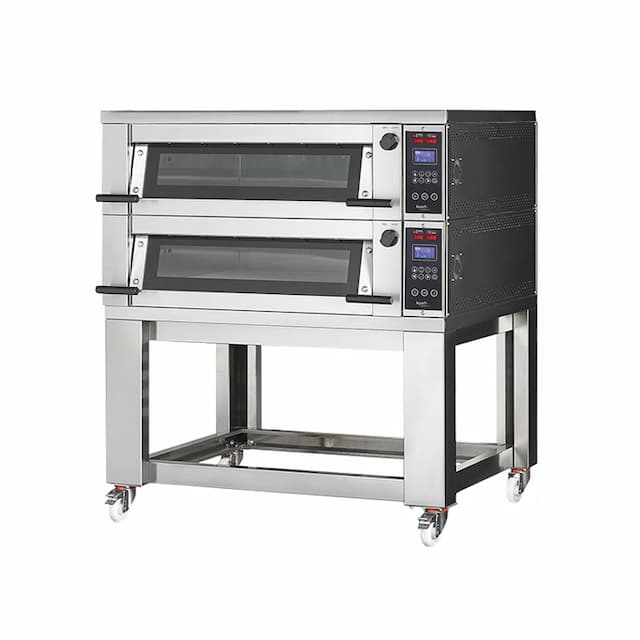 Печь подовая без козырька с подставкой без направляющих APACH BAKERY LINE E4K5L DP